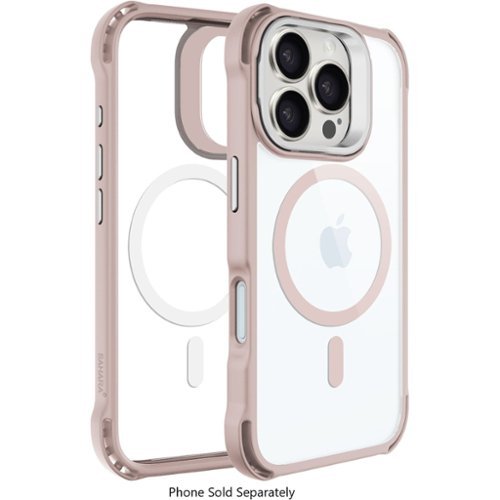 SaharaCase Venture-X Series Kickstand Case with MagSafe for Apple iPhone 16 Pro - Desert Rose WORLDWIDE DELIVERY