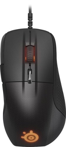  SteelSeries - Rival 700 Wired Optical Gaming Mouse with OLED Display - Black