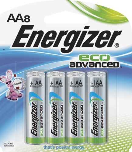  Energizer - EcoAdvanced AA Batteries (8-Pack)