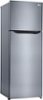 LG - Large Capacity 24” Wide Compact Top-Mount Refrigerator - Platinum-Angle_Standard