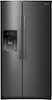 Samsung - 24.5 Cu. Ft. Side-by-Side Fingerprint Resistant Refrigerator with Thru-the-Door Ice and Water-Front_Standard