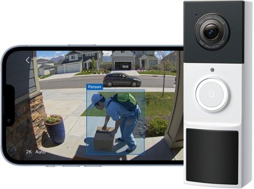 TP-Link Tapo Battery Smart Video Doorbell 2K 3MP with Chime - No Monthly Fees - Black/White WORLDWIDE DELIVERY