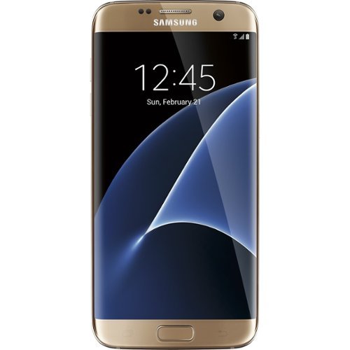  Samsung - Galaxy S7 edge 32GB (Unlocked) - Gold Platinum