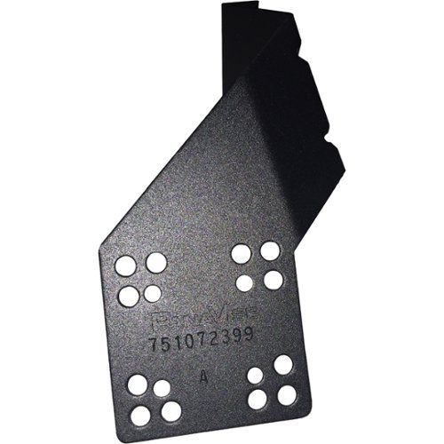 PanaVise - InDash Mount for select 1999-2007 FORD vehicles - Black-Front_Standard 