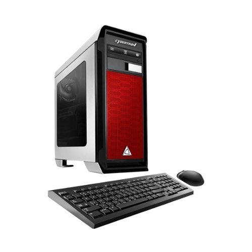  CybertronPC - Rhodium Desktop - AMD FX-Series - 8GB Memory - AMD Radeon R7 240 - 1TB Hard Drive - Red