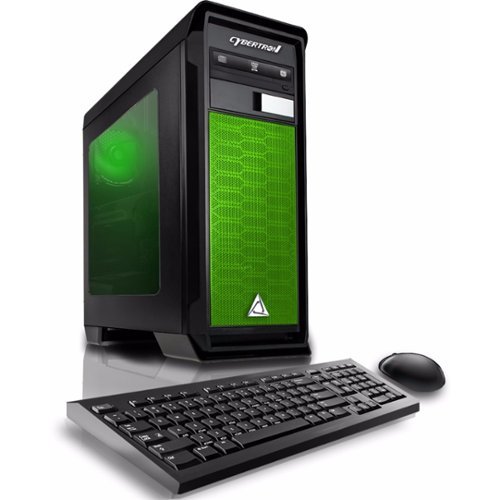  CybertronPC - Rhodium Desktop - AMD FX-Series - 8GB Memory - NVIDIA GeForce GTX 750 Ti - 1TB Hard Drive - Green