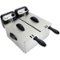 Chard - 6.3 qt. Dual Deep Fryer - Stainless Steel-Angle_Standard