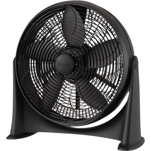 Holmes - 20" Personal Fan - Black-Front_Standard 