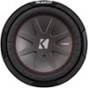 KICKER - CompR 10" Dual-Voice-Coil 4-Ohm Subwoofer - Black-Front_Standard