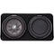 KICKER - CompRT 10" Dual-Voice-Coil 2-Ohm Loaded Subwoofer Enclosure - Black-Front_Standard