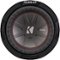KICKER - CompR 8" Dual-Voice-Coil 4-Ohm Subwoofer - Black-Front_Standard