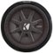 KICKER - CompRT 12" Dual-Voice-Coil 1-Ohm Subwoofer - Black-Front_Standard