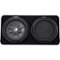 KICKER - CompRT 12" Dual-Voice-Coil 2-Ohm Loaded Subwoofer Enclosure - Black-Front_Standard
