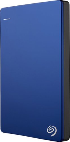  Seagate - Backup Plus 1TB External USB 3.0/2.0 Portable Hard Drive - Blue - Blue