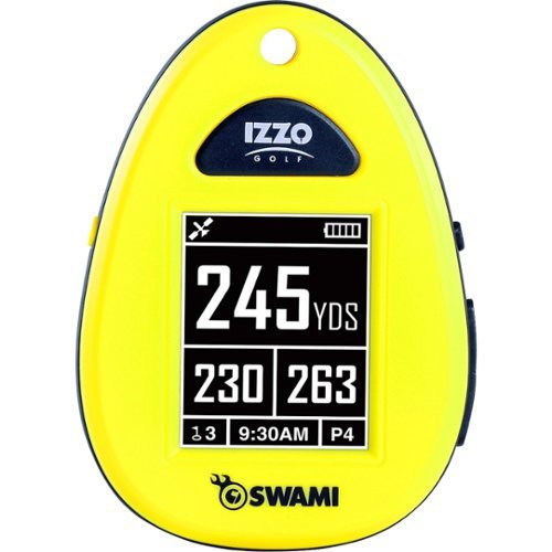 Izzo - SWAMI Sport Golf 1.8" GPS - Yellow-Front_Standard 
