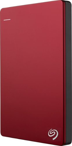  Seagate - Backup Plus 1TB External USB 3.0/2.0 Portable Hard Drive - Red - Red