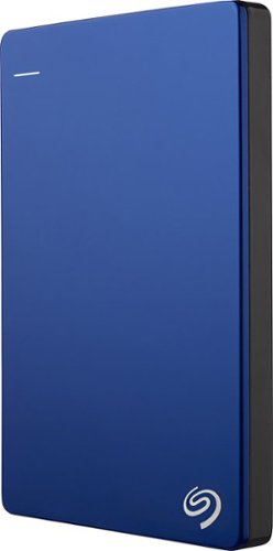  Seagate - Backup Plus Slim 2TB External USB 3.0/2.0 Portable Hard Drive - Blue