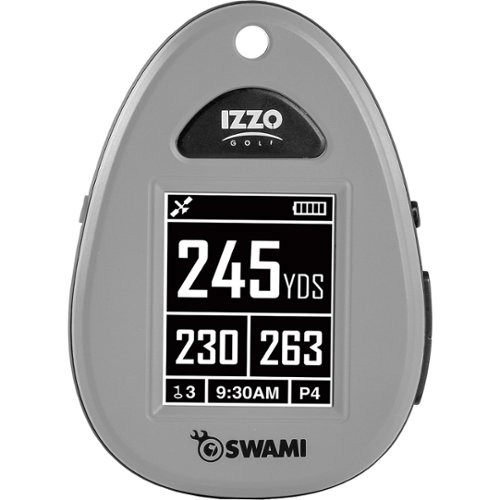 IZZO - SWAMI Sport Golf 1.8" GPS - Gray-Front_Standard 