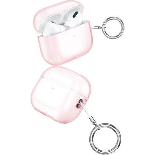 SaharaCase Hybrid Flex Series Case for Apple AirPods Pro (2nd Generation) - Transparent Pink WORLDWIDE DELIVERY