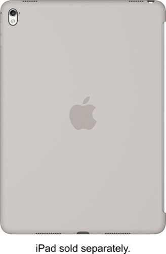  Apple - Silicone Cover for 9.7-inch iPad Pro - Stone