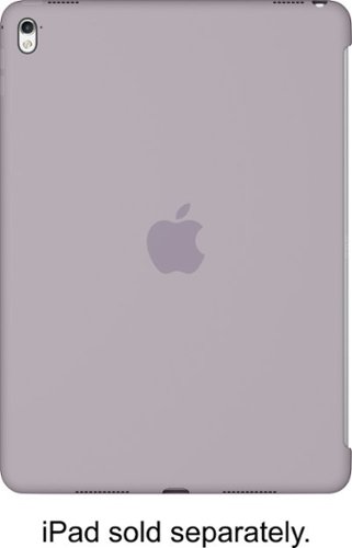 Apple - Silicone Case for 9.7-inch iPad Pro - Lavendar-Front_Standard 