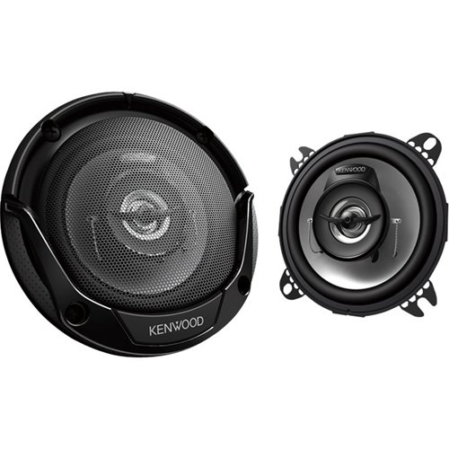  Kenwood - Sports Series 4&quot; 2-Way Car Speakers with Polypropylene Cones (Pair) - Black