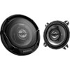 Kenwood - Sports Series 4" 2-Way Car Speakers with Polypropylene Cones (Pair) - Black-Front_Standard