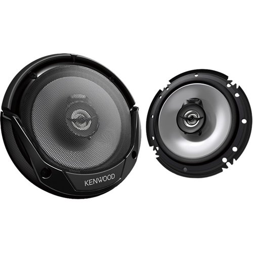  Kenwood - Sports Series 6-1/2&quot; 2-Way Car Speakers with Polypropylene Cones (Pair) - Black