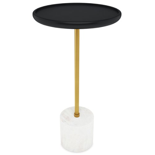 Simpli Home - Turner Side Table - Black-Front_Standard 