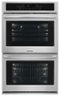 Frigidaire - Gallery 27" Built-in Double Electric Convection Wall Oven-Front_Standard 