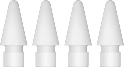 Image of Apple - Pencil Tips - 4 pack - White