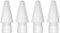 Apple - Pencil Tips - 4 pack - White-Front_Standard 