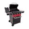 Char-Broil - Gas2Coal Hybrid Grill - Black/Red-Angle_Standard