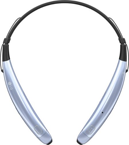 LG - TONE Pro In-Ear Behind-The-Neck Mount Wireless Headphones - Powder Blue-Angle_Standard 