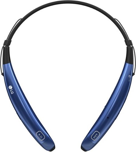  LG - TONE Pro Wireless In-Ear Behind-the-Neck Headphones - Blue