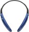 LG - TONE Pro Wireless In-Ear Behind-the-Neck Headphones - Blue-Angle_Standard