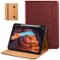 DTTO - Case for iPad 11th Gen 11" 2025 (A16) & 10th Gen 10.9" 2022, Leather Folio Cover with Pencil Holder & Auto Wake/Sleep - Burgundy Red-Front_Standard