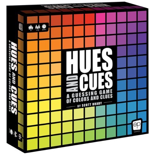 USAoploy USAopoly: Hues & Cues - A Guessing Game of Colors & Clues INTERNATIONAL SHIPPING