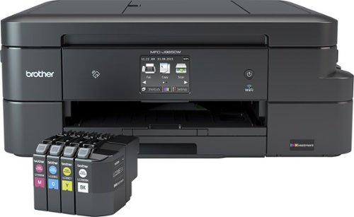  Brother - INKvestment MFC-J985DW Wireless All-In-One Printer - Black