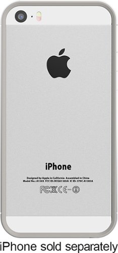  ZAGG - InvisibleShield Orbit Case for Apple® iPhone® 5s - Silver