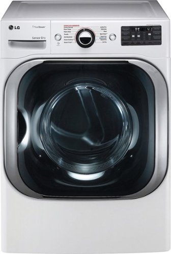  LG - 9.0 Cu. Ft. 14-Cycle Gas Dryer with Steam
