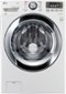 LG - 4.5 Cu. Ft. 12-Cycle Front-Loading Washer with Steam - White-Front_Standard