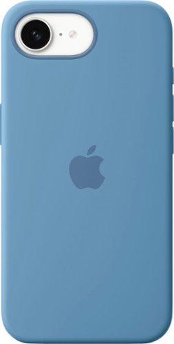 Apple - iPhone 16e Silicone Case - Winter Blue