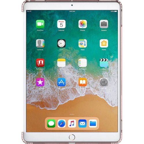 SaharaCase Clear Case with Glass Screen Protector for Apple iPad Pro 10.5 and iPad Air 10.5 (2019) - Clear Rose Gold GLOBAL SHIPPING