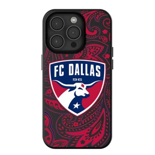 Keyscaper - MLS - FC Dallas iPhone Magnetic Bump Case - 16 Pro Max - Black-Front_Standard 