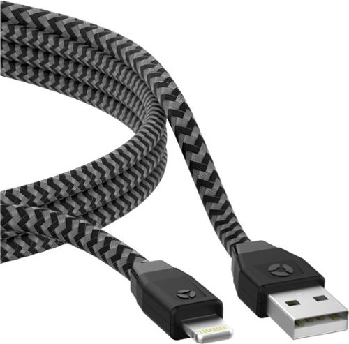  Nomad - Apple MFi Certified 4.9' Lightning USB Charging Cable - Black