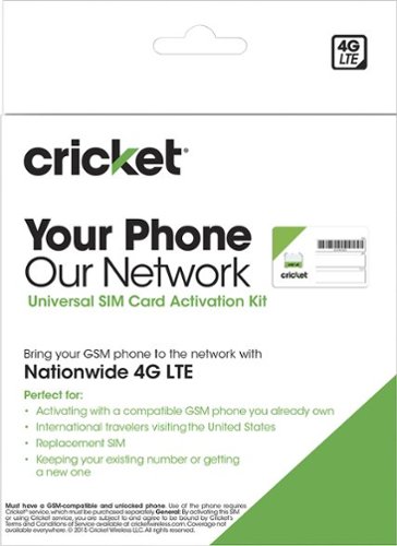  Cricket Wireless - Bring Your Own Phone SIM Kit
