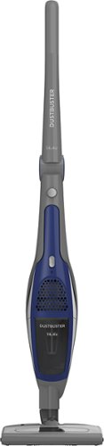 BLACK+DECKER - DustBuster Bagless Handheld/Stick Vacuum - Blue, Gray-Front_Standard 
