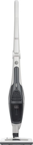 Black+Decker - DustBuster Bagless Handheld/Stick Vacuum - Gray, White-Front_Standard 