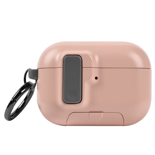 Vena - For Apple AirPods Pro 3 Case Cover Magsafe, with Auto Open Lock, Dual Layer Case Cover For AirPods Pro Gen 3 3rd - Pink-Front_Standard 